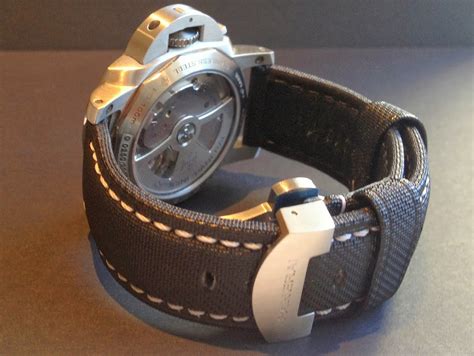 changing panerai deployant buckle|panerai velcro dive strap.